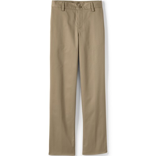 Lands' End Uniform Chłopięce Odporne na zmarszczki / plamy Chino Spodnie Slim 20 (29" Inseam) - Zdjęcie 1 z 5