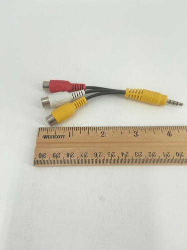 RCA High Performance Digital Audio Video Cable 9ft + RCA to 3.5mm Adapter EUC - Picture 6 of 6