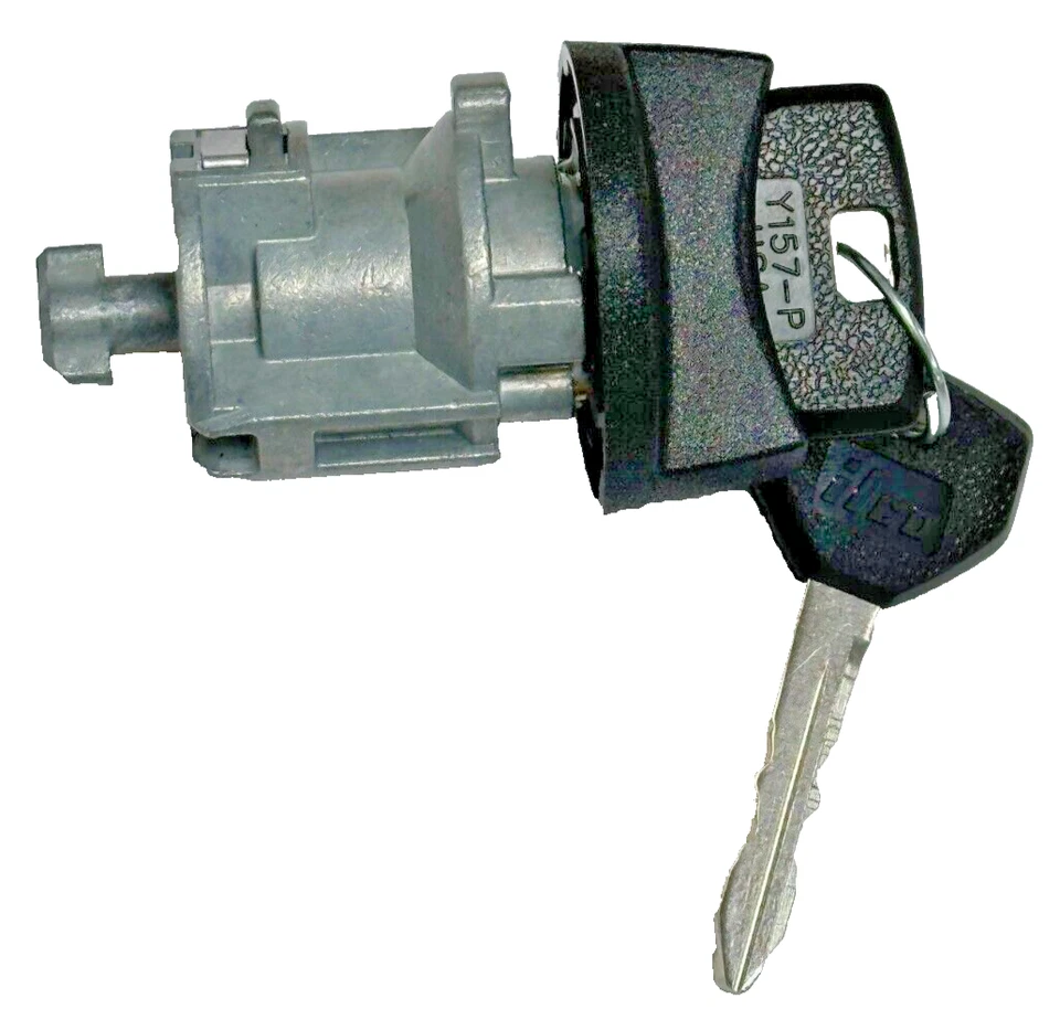 Cilindro de bloqueo interruptor llave de encendido Chrysler Dodge Jeep OEM 703718 con 2 llaves Y157-P Foto 2 de 3