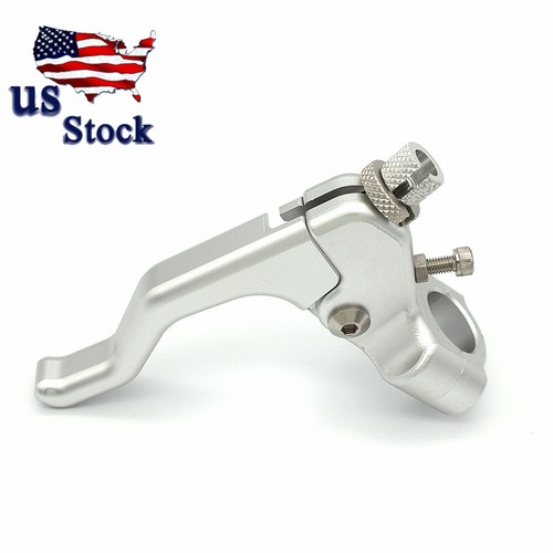 CNC 7/8" Handlebar Stunt CNC Short Clutch Perch Lever Assembly Universal - Picture 1 of 8