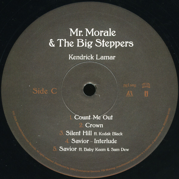 Kendrick Lamer レコード mrmoral big stepper Amazon.com: Mr. Morale & The Big Steppers - Limited Gold