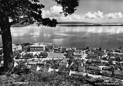 Postcard Holmestrand real photo postcard 1940