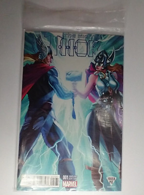 Marvel Comics The Mighty Thor #1 J. Scott Campbell Fried Pie Exclusive Cover