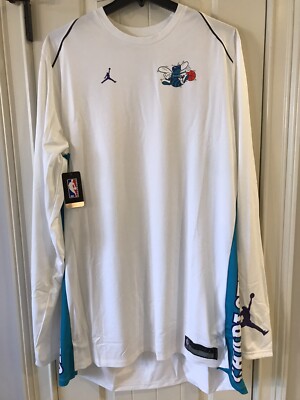 New Nike Jordan Brand Charlotte Hornets HWC Elite On Court Shooting Shirt 3XL-TT | eBay