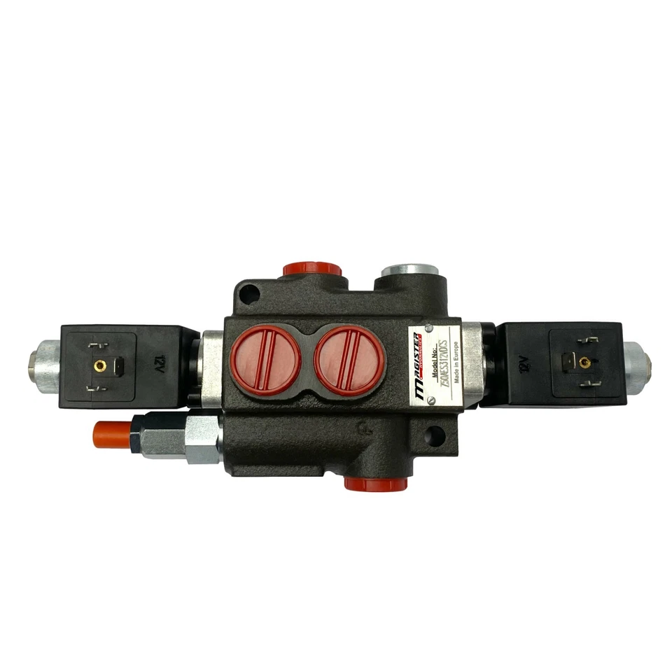 1 Spool Solenoid 12V DC Hydraulic Control Valve Double Acting 13 GPM 3600 PSI - Image 2 of 4