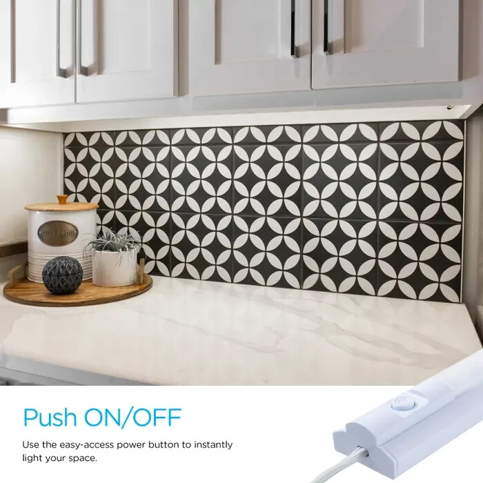 GE 22 Inch LED Premium Under Light Fixture, 26536 PlugIn