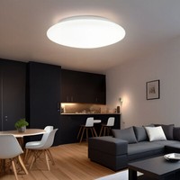 Deckenleuchte Wohnzimmerlampe Deckenlampe Glas Led Schlafzimmerleuchte D 35 Cm
