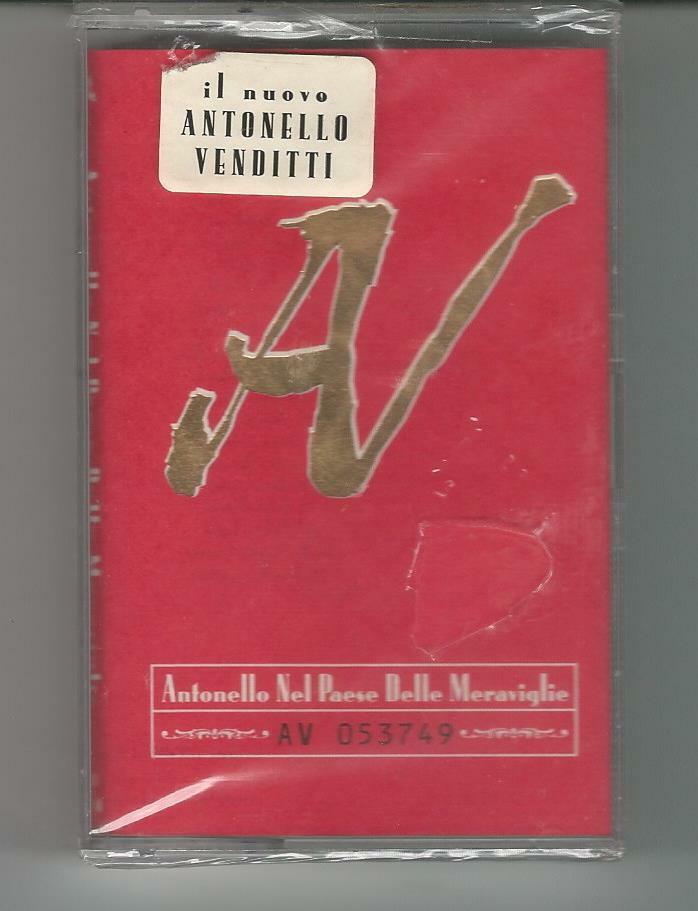 MC  K7  VENDITTI : ANTONELLO NEL PAESE DELLE MERAVIGLIE BMG  NUOVA SIGILLATA