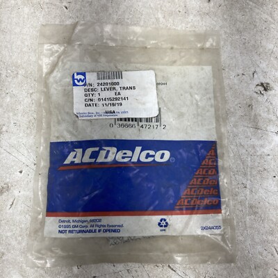 ACDelco Automatic Transmission Manual Shift Detent Lever 24201000-New Old Stock