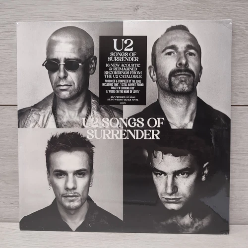 BRAND NEW - U2  Songs of Surrender 12" Black Vinyl LP Record Island Records 2023