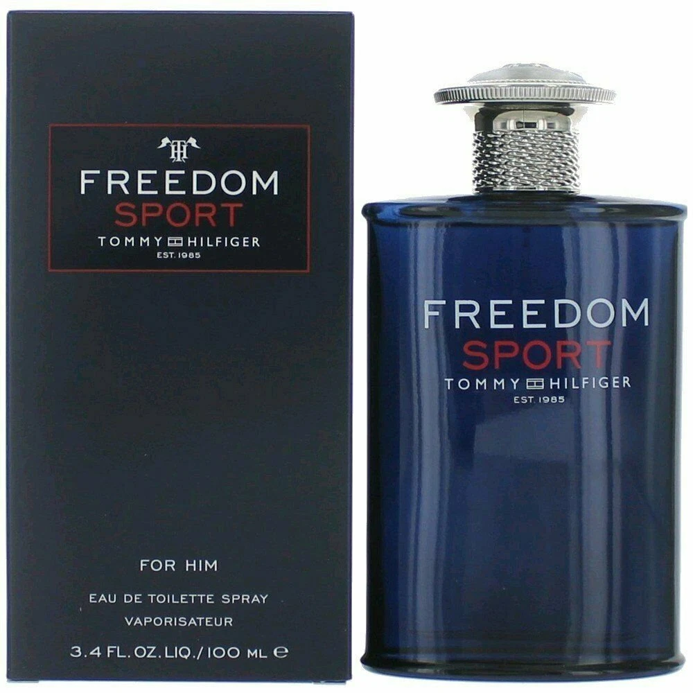 Hør efter album Modernisering FREEDOM SPORT Tommy Hilfiger for Him 3.4 oz EDT Men&#039;s Spray Cologne  100ml NIB | eBay