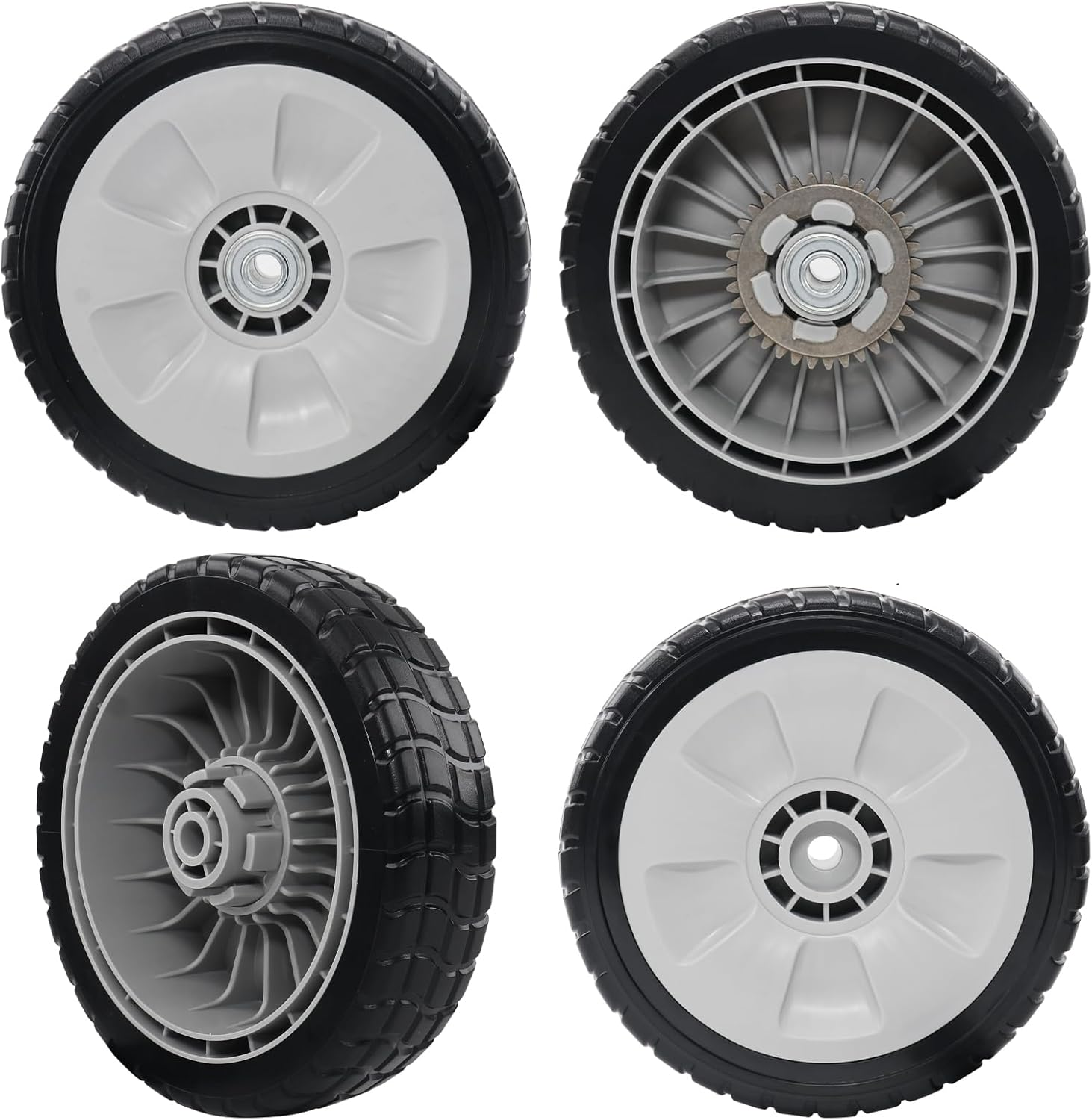 4 Pack HRR216 Lawn Mower Drive Wheels - 2 Rear & 2 Front Wheels 42710-VE2-M02ZE