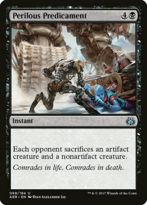 4 Perilous Predicament 4x x4 - NM - Aether Revolt - SPARROW MAGIC mtg