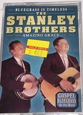 Stanley Brothers Amazing Grace Gospel Music Sealed Cassette 1S17