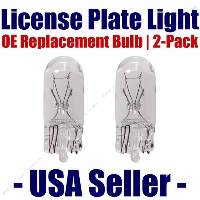 License Plate Bulb 2pk OE Replacement Fits Listed Mazda Vehicles