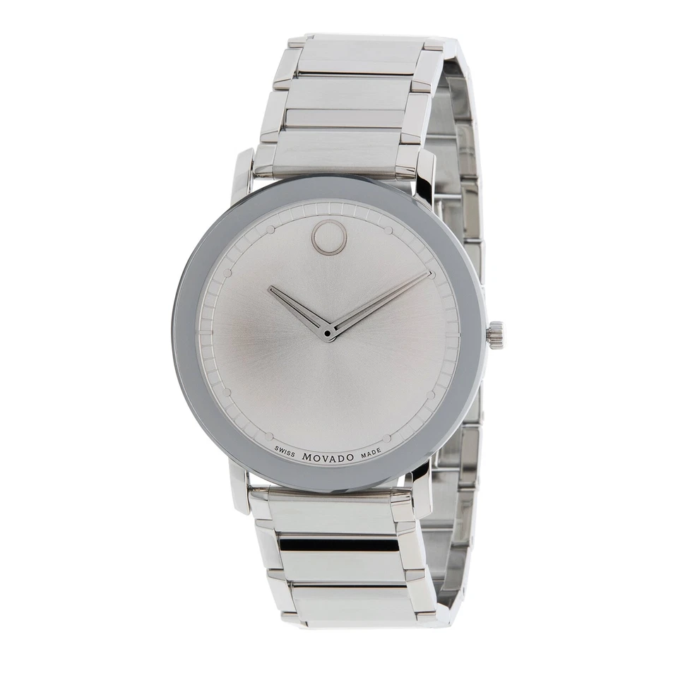 Movado 0607407 Men's Sapphire Silver Quartz Watch