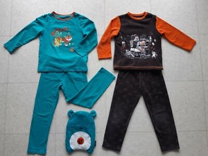 Lot De 2 Pyjamas 5 Ans 6 Ans Sergent Major Halloween Ebay