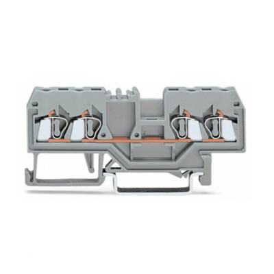 QTY:10 New For 280-833 4-Wire Through Clamp Terminal Block