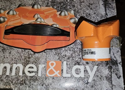 BRUNNER & LAY STANDARD ROCK DRILL CROSS BIT 2-1/4'' H 4 PT  T2207MO BRAND NEW