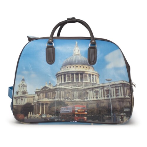 Women Men Travel Bags Hand Luggage Cabin Size Flight Trolley Ladies Holiday Bag - Picture 44 of 61