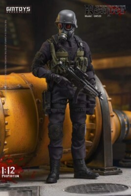 HUNK Reaper Figur 1/12 Sammlung Videospiel Resident Evil komplett Top Qualität