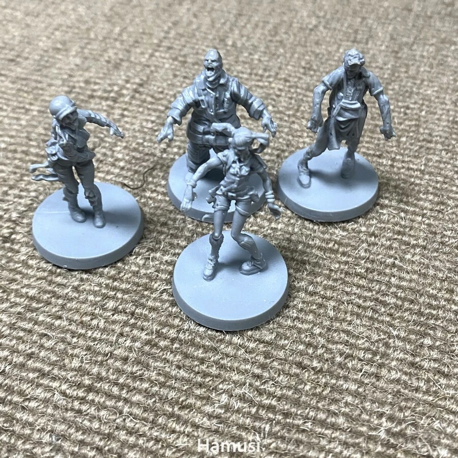 Random 6PCS Zombie Survivor Miniatures For Zombicide Pledge Exclusive Board Game - Image 4 of 4
