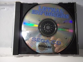 Lot of 3 Sega CD Games Sewer Shark, Lethal Enforcers, NFL Football Used