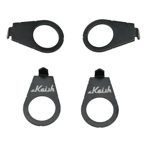 4pcs Black LP Guitar Knobs Pointer Plate Knob Indicator for Gibson Les Paul
