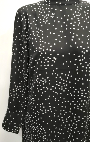 BNWT Mint Velvet Black White Polka Dot Mini Dress Tulisa Size 16 Party Festive - Picture 4 of 10