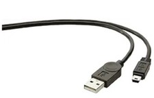 Micra Digital USB A to USB B Cable 4 FT