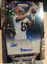 2017 prizm Disco Josh MALONE Auto Rookie refractor No.RA-JML Bengals