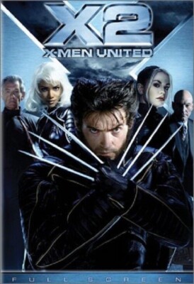 DVD - 3 X-Men Movies - X2: X-Men Reunited - X-Men First Class - X