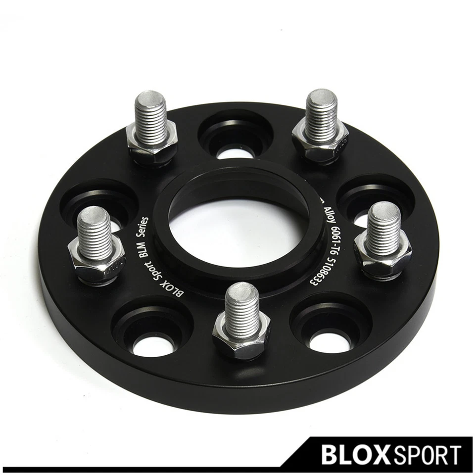 2 pares de espaciadores adaptadores de rueda de 15 mm y 5 tuercas para Jaguar F-Type R cupé 2013-2018 Foto 3 de 4