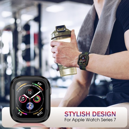 Pour Apple Watch Ultra 49mm Série 10 9 8 7 6 5 4 3 SE Coque Aluminium Bumper - Photo 19 sur 82