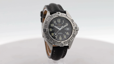 BREITLING Colt Quartz - Black Dial - 38mm - Black Lizard Leather
