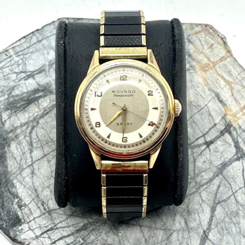 Movado "Tempomatic Sports" Automatic Wristwatch Working