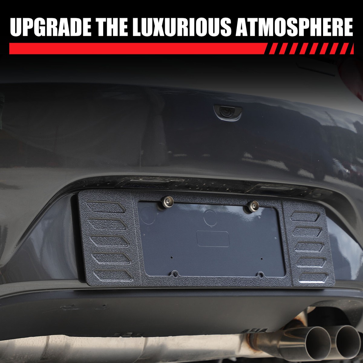 Rear License Plate Tag Holder Bracket Alloy Frame For Mazda MX-5