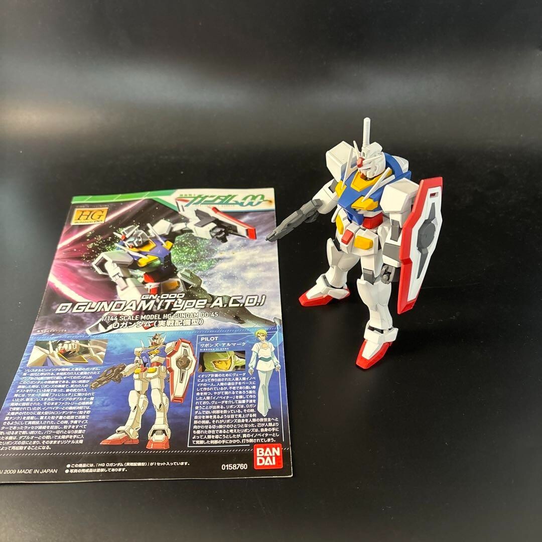 GUNDAM 0 O 00 HG 1:144 All Painted HG BANDAI Model Kit | eBay UK