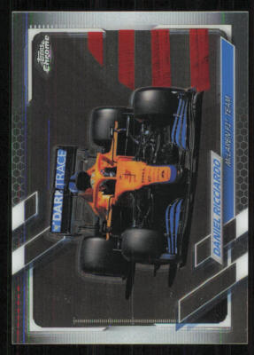 2021 Topps Chrome Formula 1 #100 Daniel Ricciardo/F1 Cars