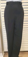 Vintage Carlisle Women  s Wool/nylon/Spandex Blue Pants Sz 12