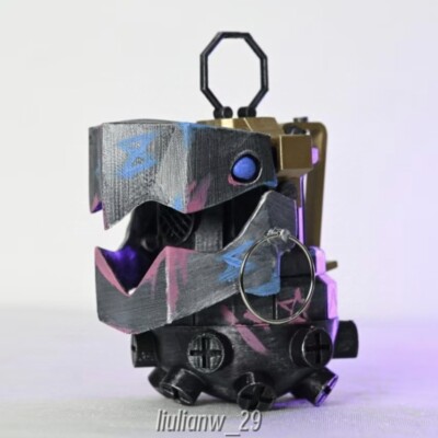League Of Legends: Arcane Jinx's Hand Grenade Model Collectible Toy Props Gifts