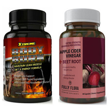 Xtreme Body Burn Weight Management  Apple Cider Vinegar Beet Root Supplement