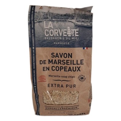 La Corvette Savon de Marseille aus Spänen extrarein Ecocert 750 g, 1 stück