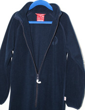 Reima Ester fleece jumpsuit navy blue, unisex baselayer, 122 cm 7 years