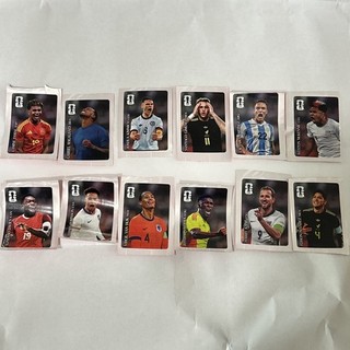 Complete Set of 12 2026 FIFA World Cup Soccer Stickers Panini Coca Cola Lot USA