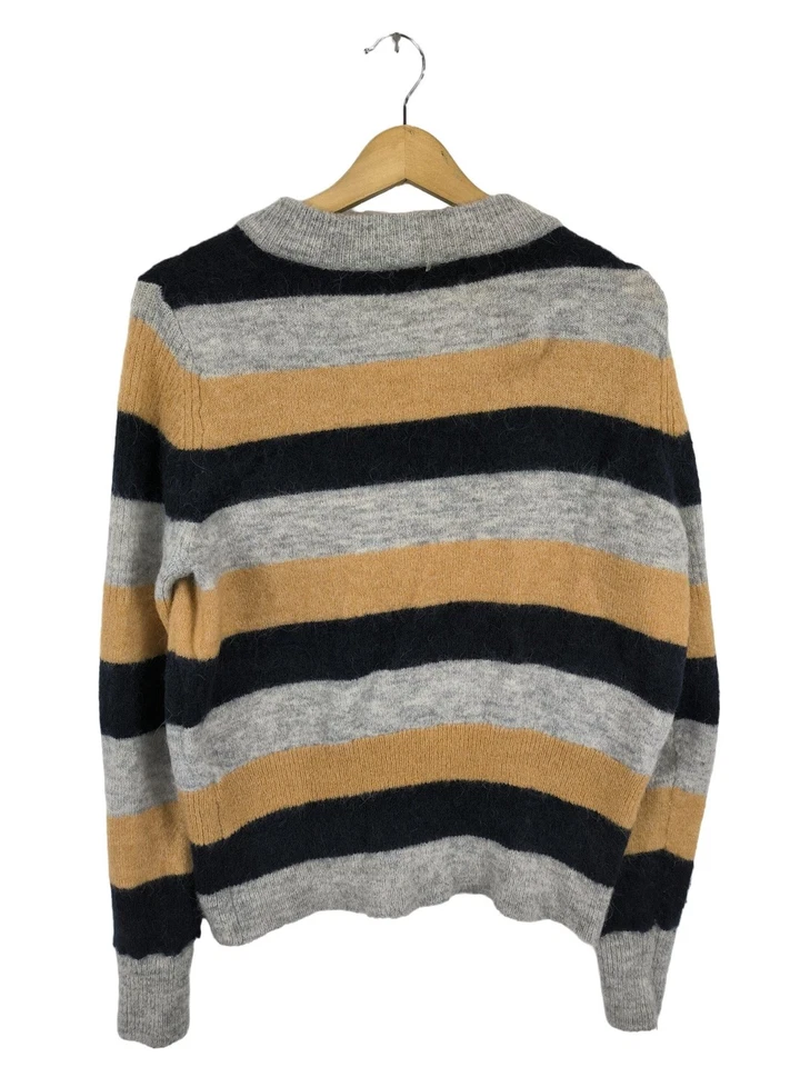 SELECTED Cárdigan Mujeres Chaqueta Talla EU 36 negro-color plata-amarillo pálido - Imagen 2 de 4