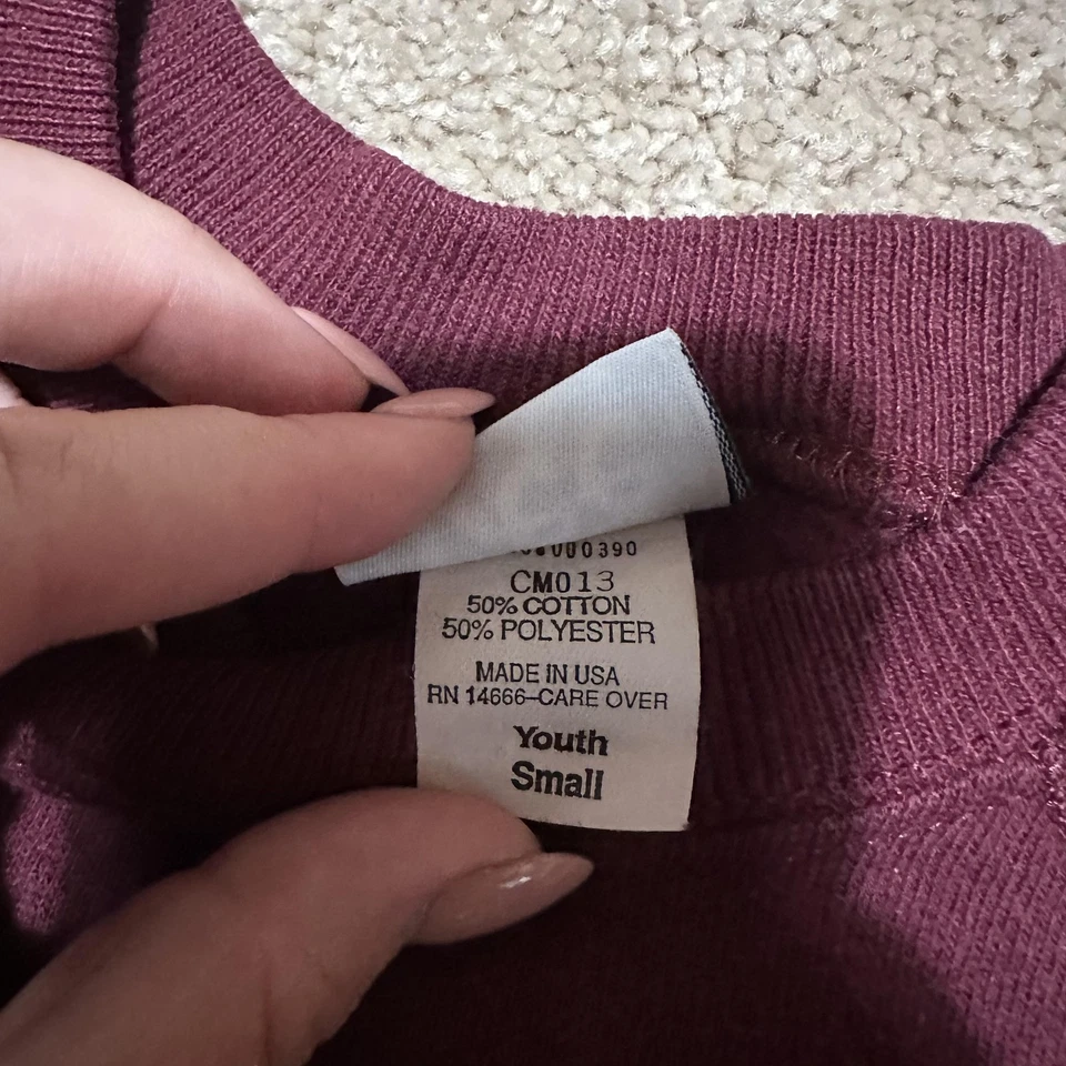 Винтажная молодежная кепка Minnesota с застежкой сзади Small Lee College Sports 90-е - Изображение 2 из 4