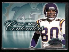 2002 Playoff Contenders #AT-9 Cris Carter All-Time Contenders