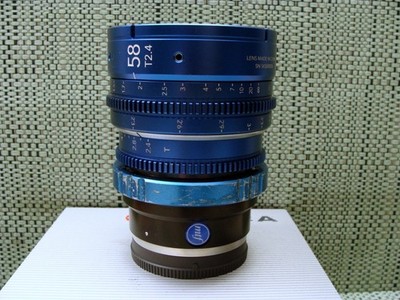 Schneider Kreuznach - ISCOspherical A+  58/T2.4 ''Sony E Kino Lens'' -RAR