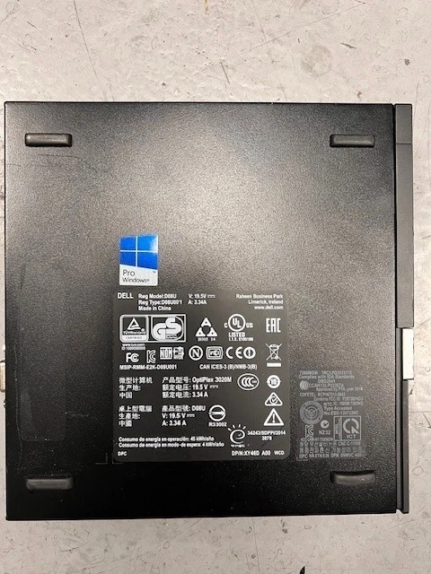 DELL OPTIPLEX 3020 D08U i5-4590T 2.00GHZ CPU 无 RAM/无 HDD/无操作系统 — 第 4/4 张图片